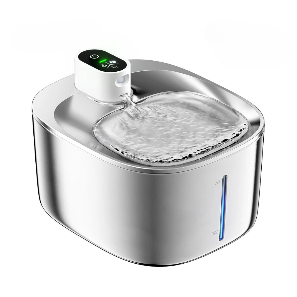 Wireless Stainless Steel Cat Fountain