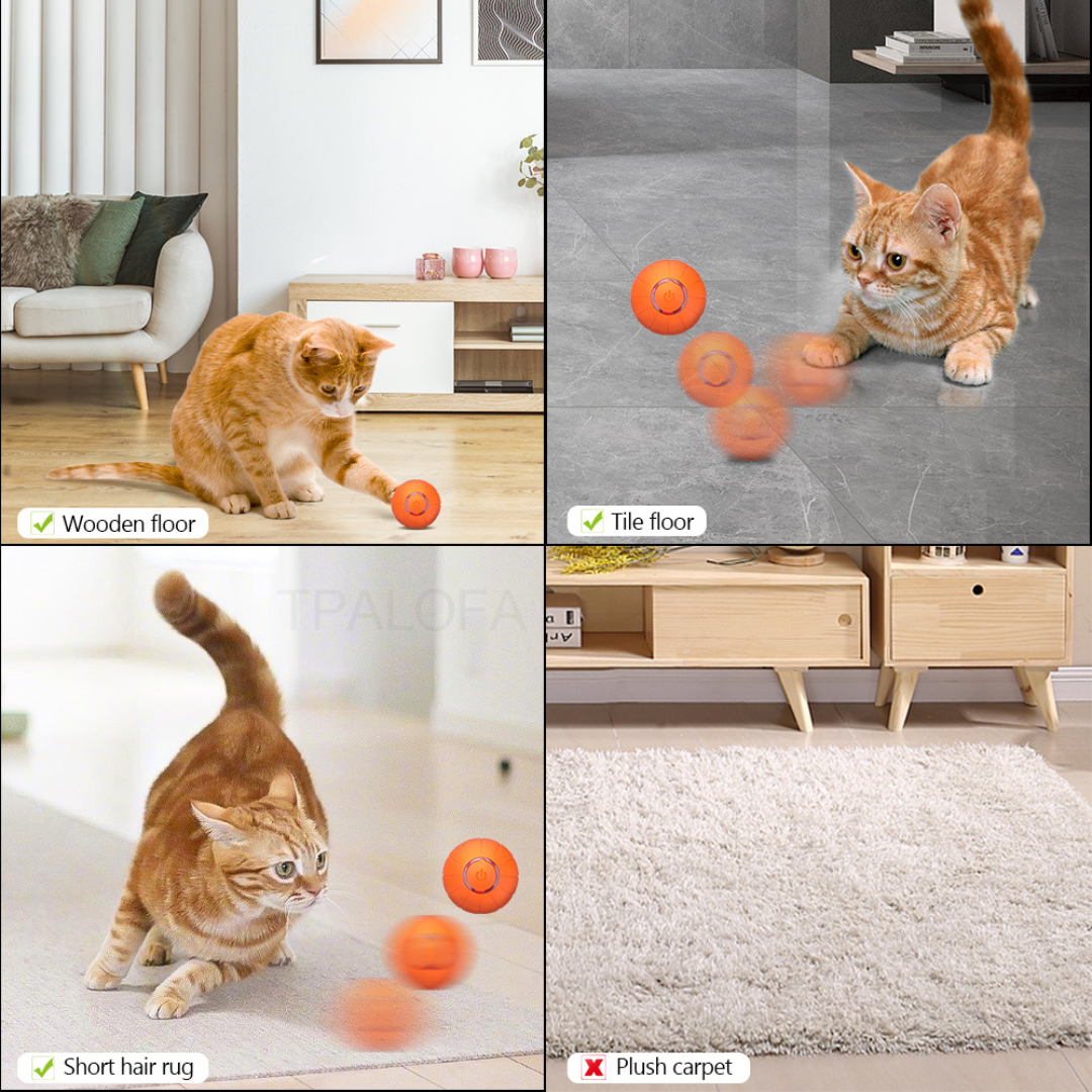Smart Interactive Cat Ball